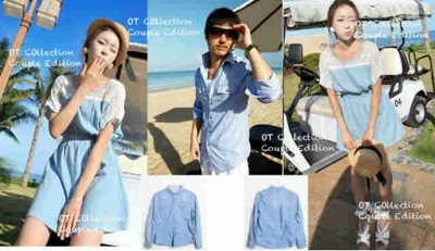 Dress Couple Murah Jakarta Bahan Denim Keren Warna Biru Terbaru Dress Couple Murah Jakarta Bahan Denim Keren Warna Biru Terbaru