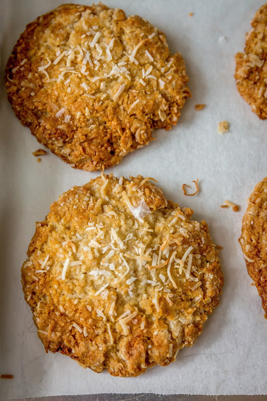 Milk and Honey Coconut and Nutmeg Cookies