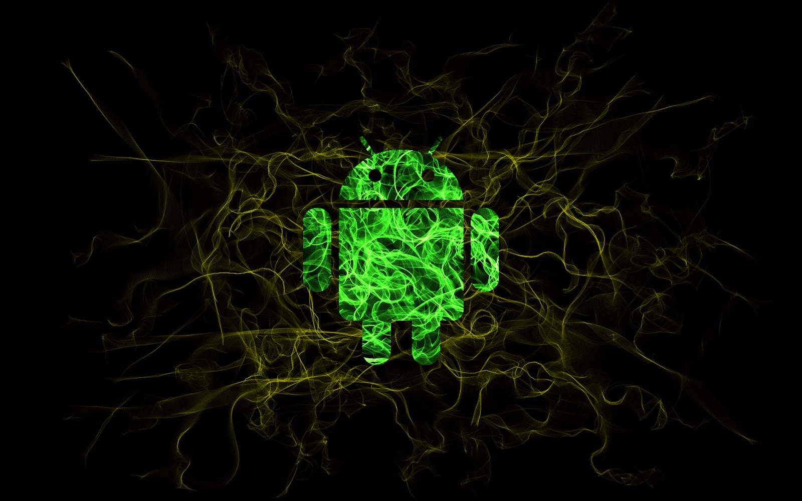 Android Wallpaper Background Green HD
