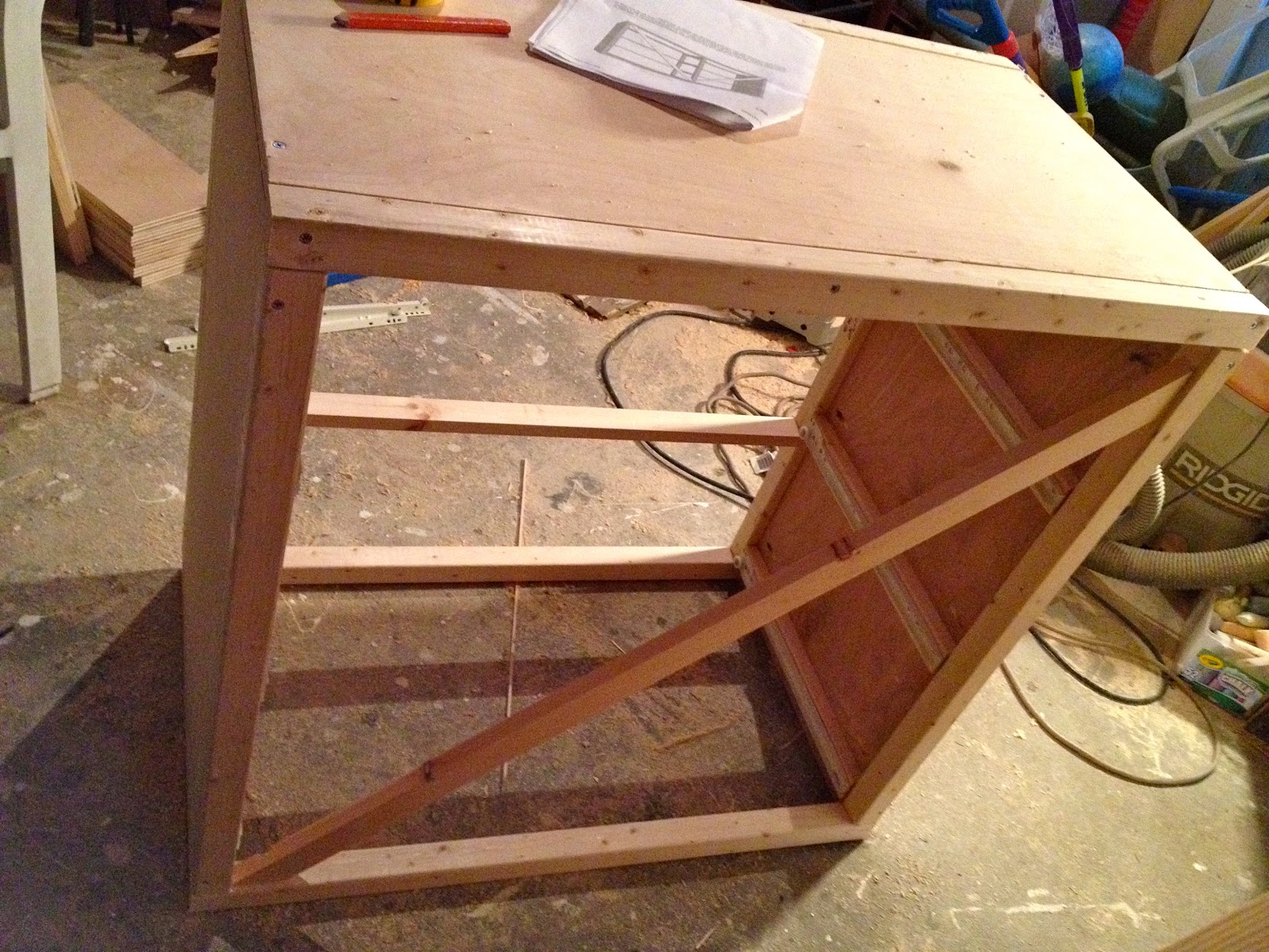 That's My Letter DIY Rolling Dresser