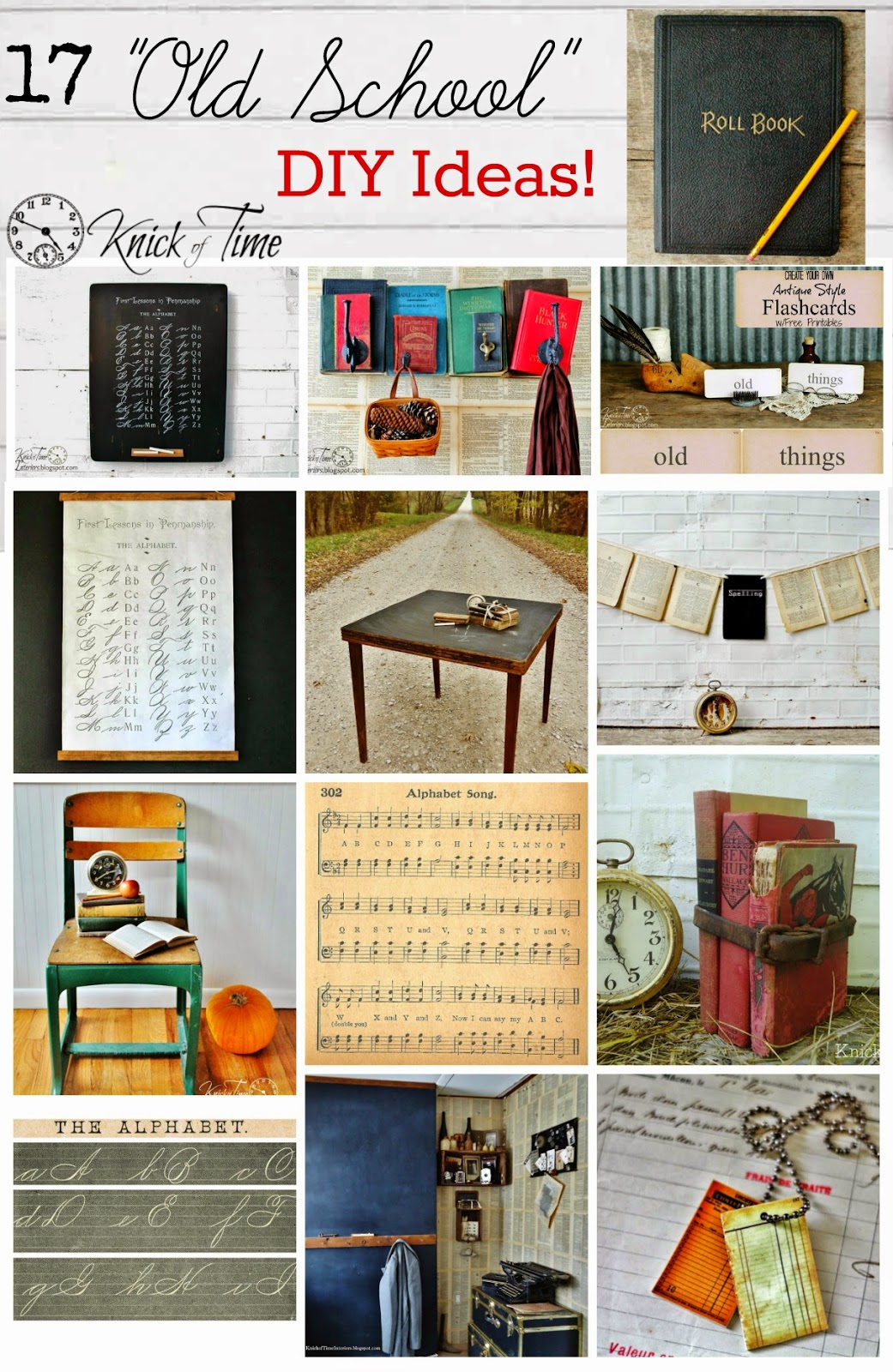 Back To School Decor Roundup Old School Style Knick Of Time