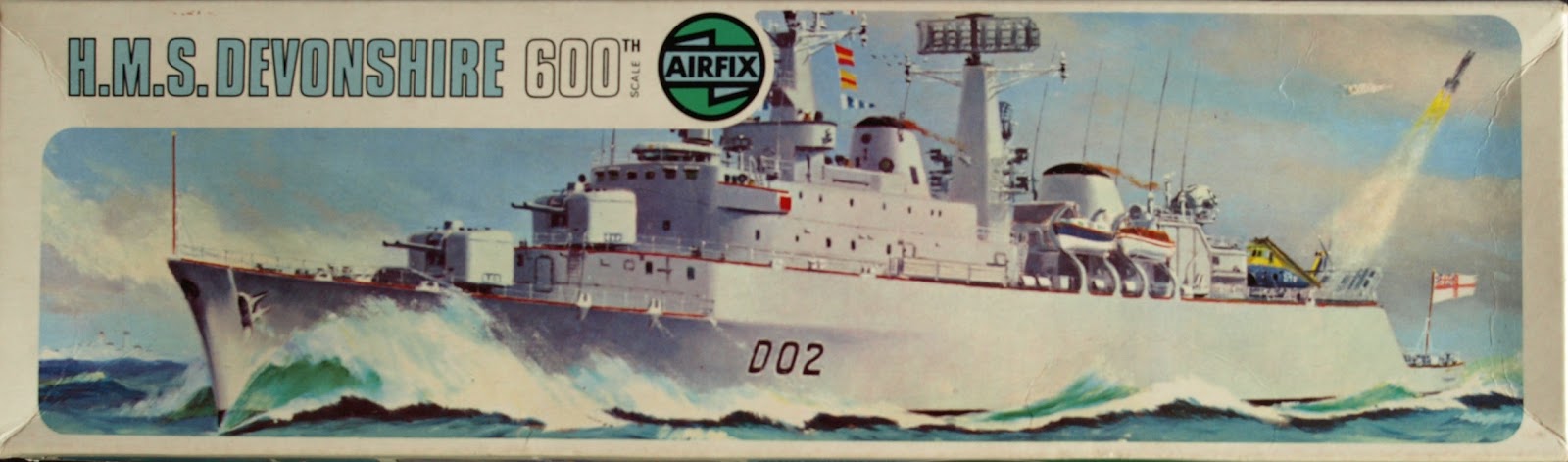 Resultado de imagem para HMS Glamorgan - airfix