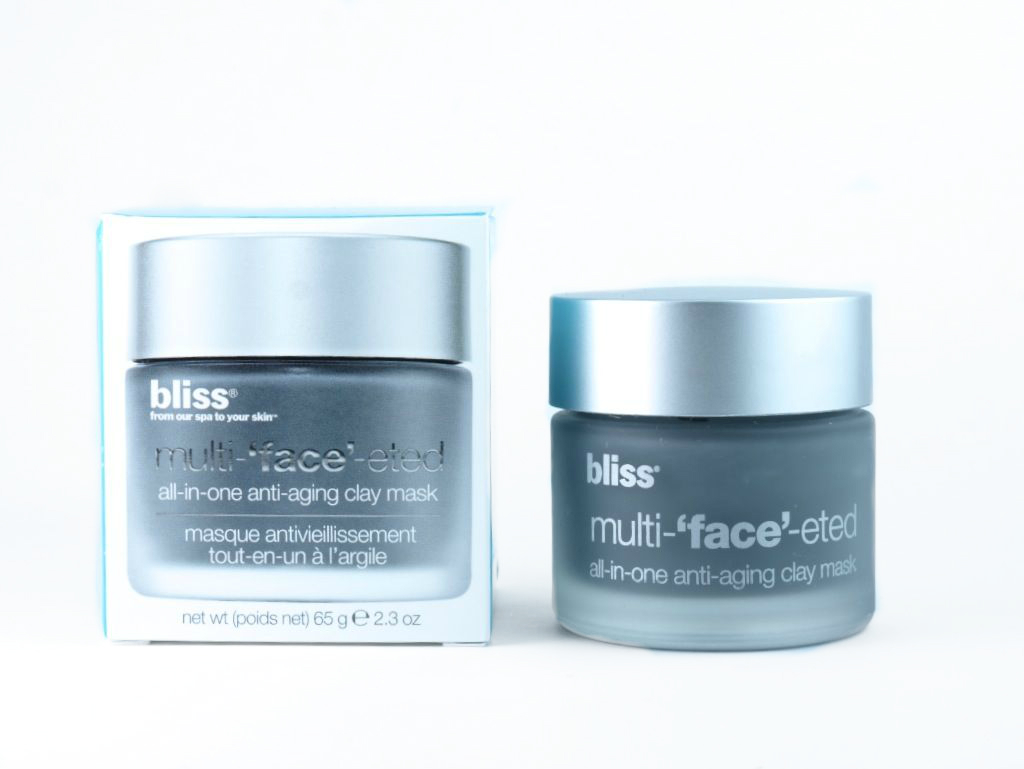 Bliss Multi'Face'Eted AllInOne AntiAging Clay Mask Review The