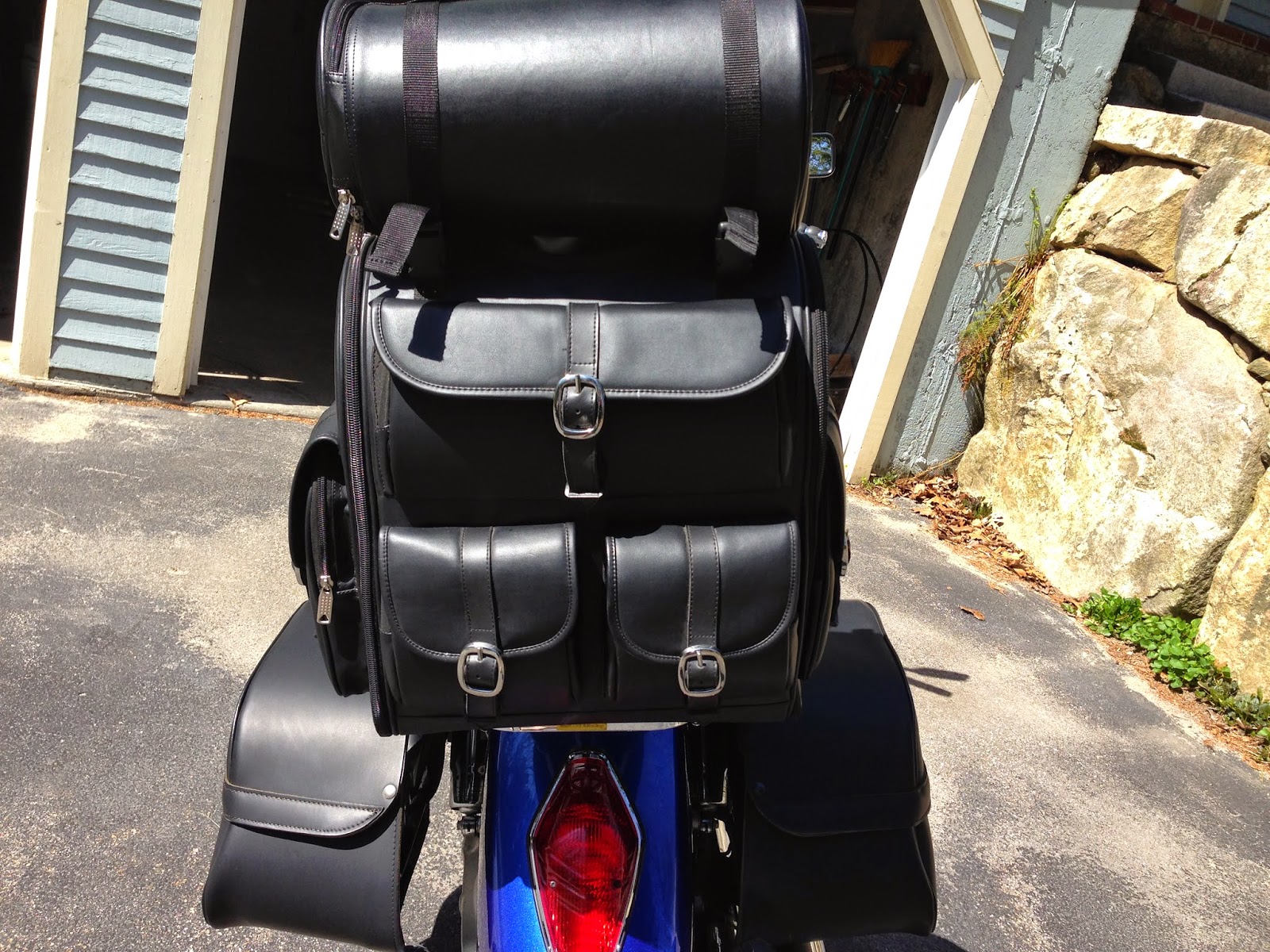 A New Motorcycle for (BEYOND) Sturgis Viking Bags Classic Sissy Bar