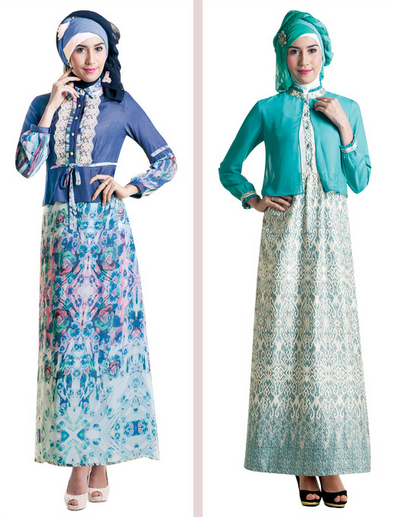 Model Baju Muslim Kain Brokat Model Baju Muslim Kain Brokat