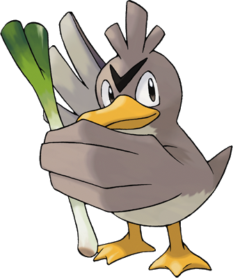 Dr. Lava on X: Official PokéHoax: In France, Farfetch'd is named  Canarticho, meaning Duck Artichoke. French translator Julien Bardakoff  did this as a prank, to fool French fans into believing Farfetch'd had