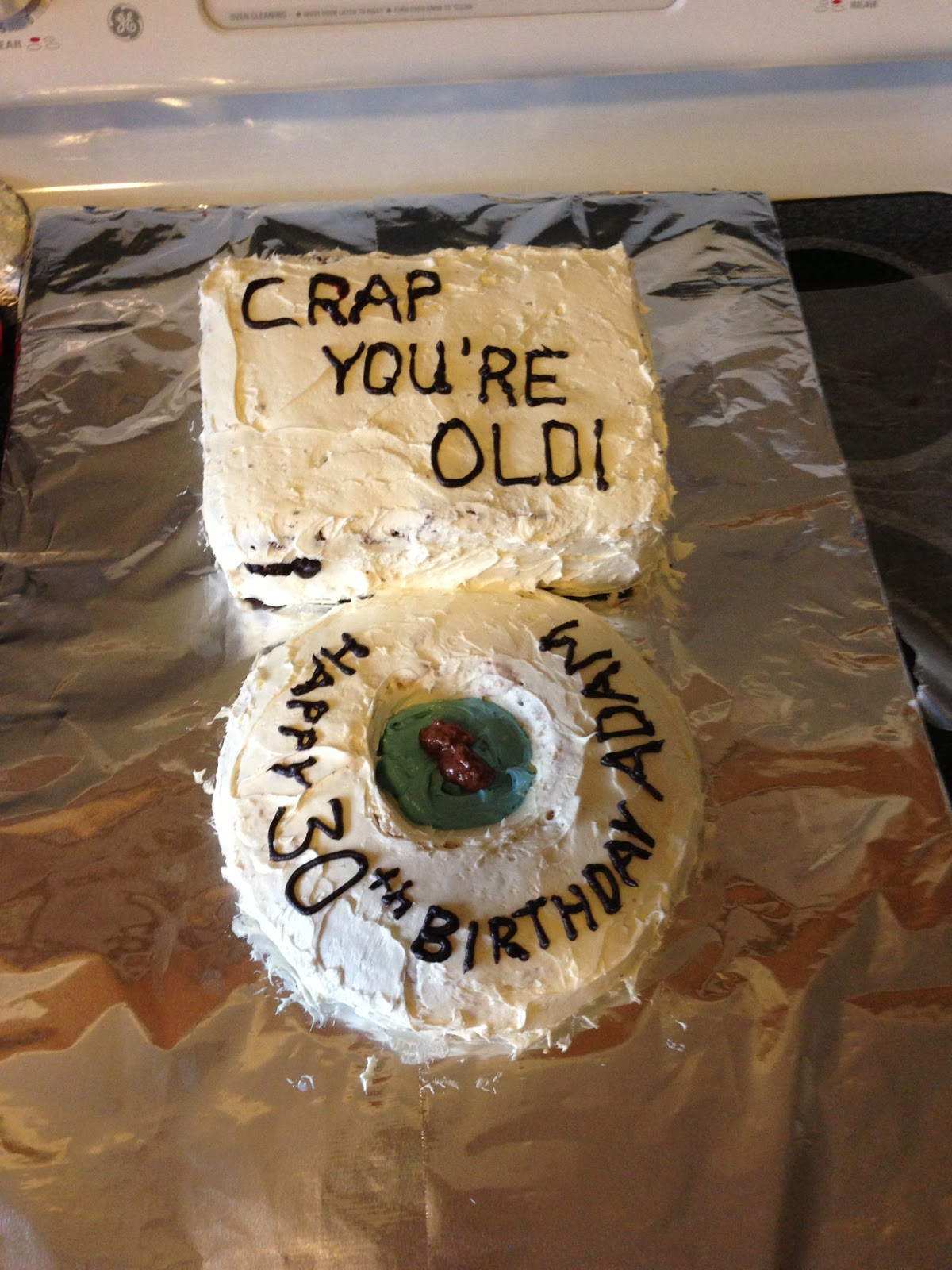 Growing With The Starrs Adam's 30th Birthday Toilet Cake!