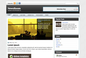 NewsRoom Blogger Template