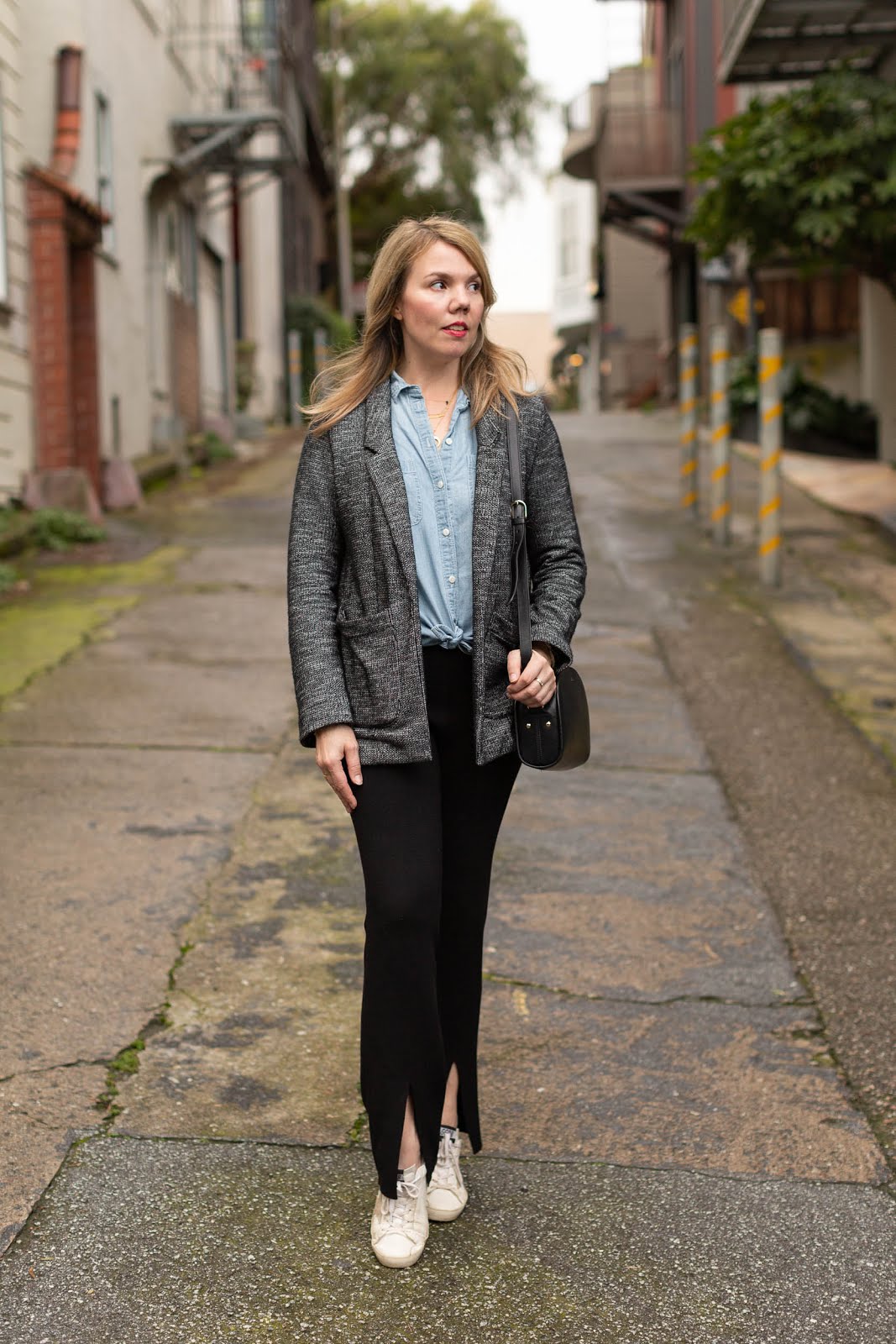 What to wear with splithem pants Cheryl Shops