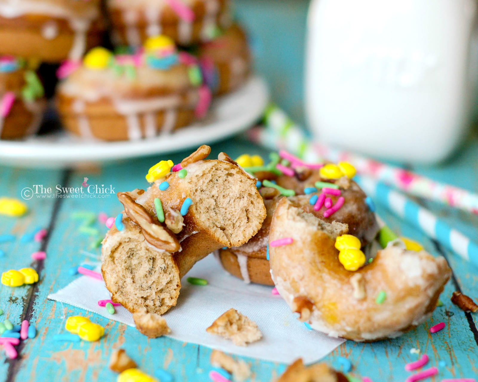 #donuts #banana #recipes #easter #butter rum