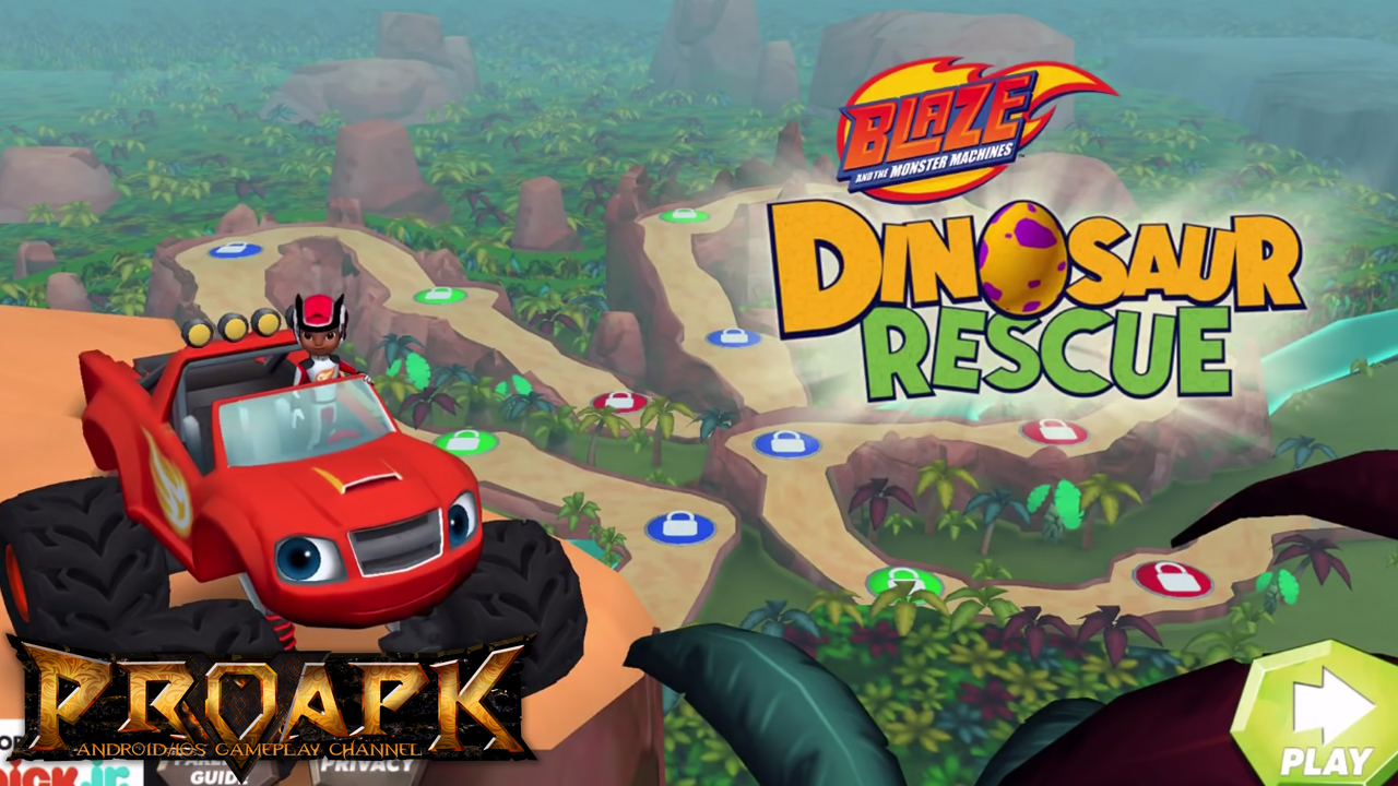 Blaze and the Monster Machines Dinosaur Rescue