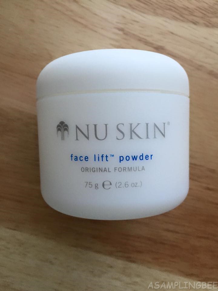 A Sampling Bee: Nu Skin Face Lift Powder and Activator Review