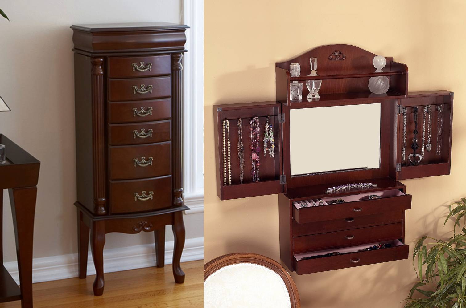 BonTon Style virtual runway Jewelry Armoires