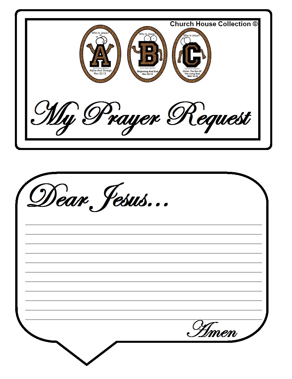church house collection blog abc s quot who is jesus quot white prayer templates