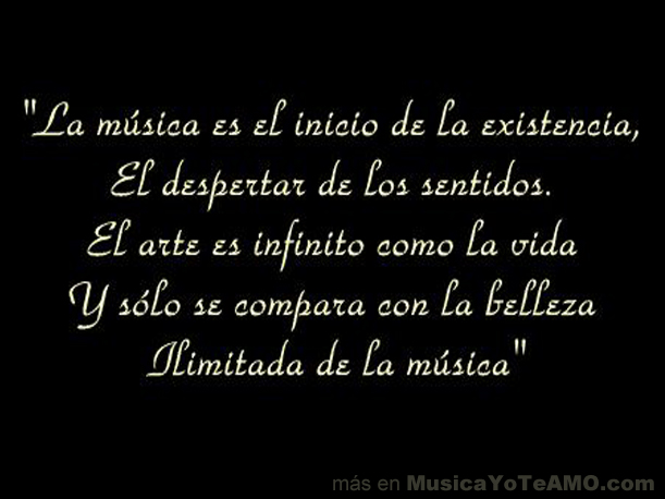 Resultado de imagen de La musica es...