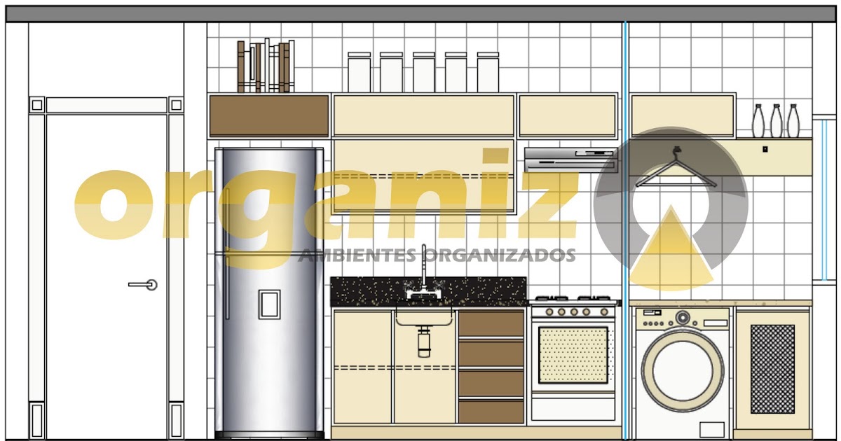 organiz: Projetos Mobiliários > Residencial > Cozinha/Despensa