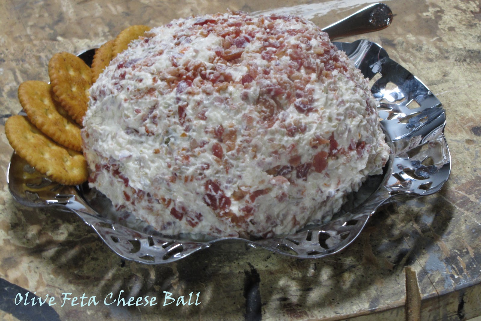 A'lil Country Sugar The New Year and Olive Feta Cheese Ball