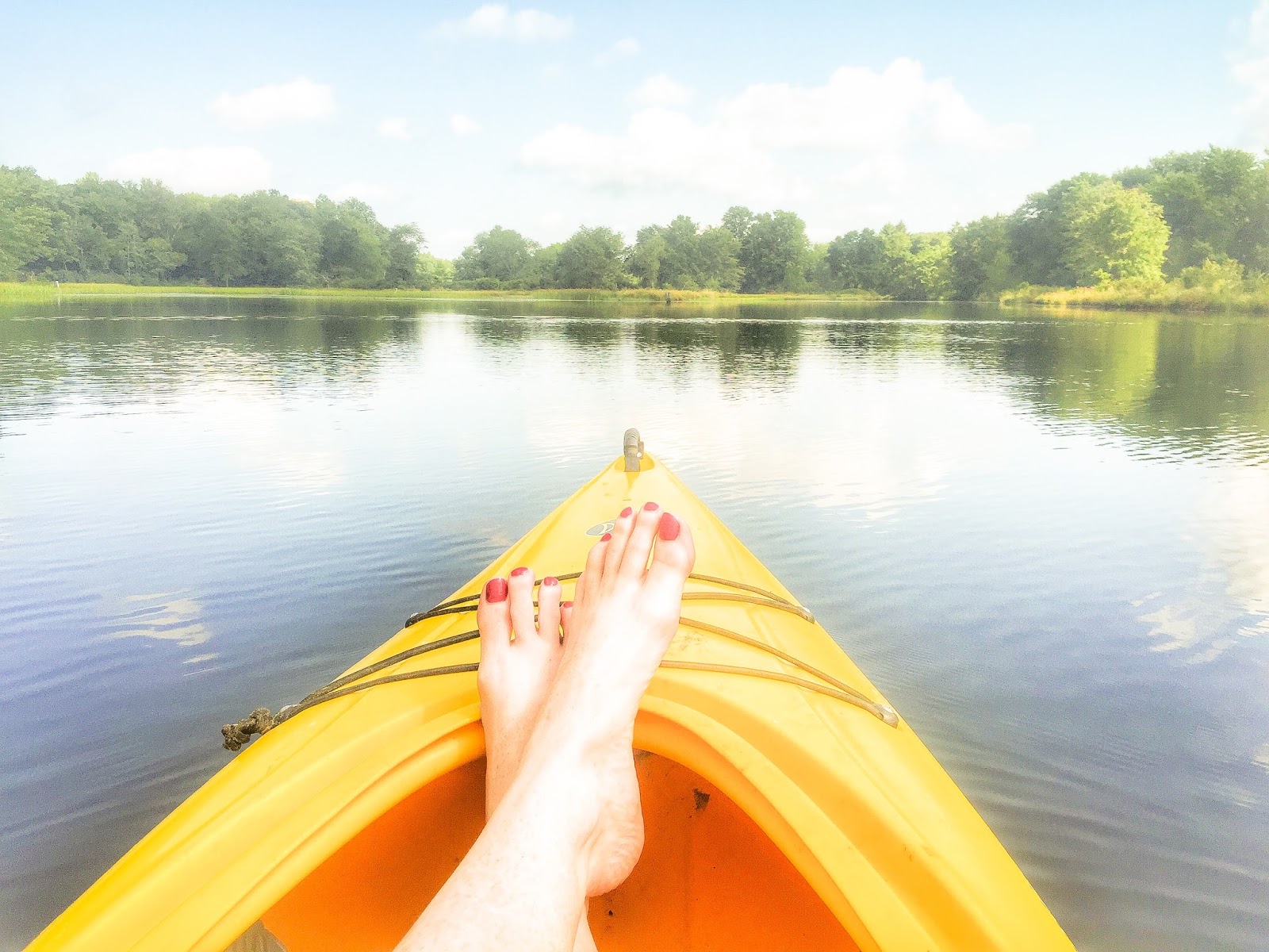 Jenny's iPhoneography Summer Kayak on the Swift RIver (Belchertown