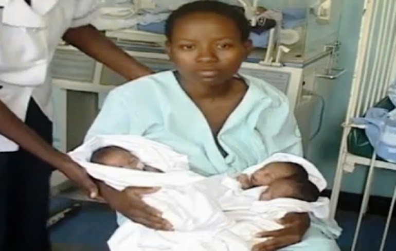 Helen Ezeh that gave birth to triplets