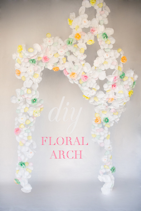 Nursaila Norman DIY Paper Flower Arch