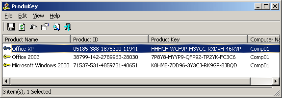 how to recover product key for office 2007