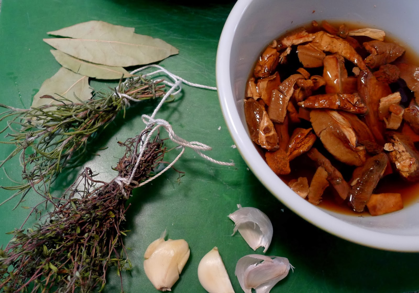 Less Noise, More Green Vegetable stock recipe