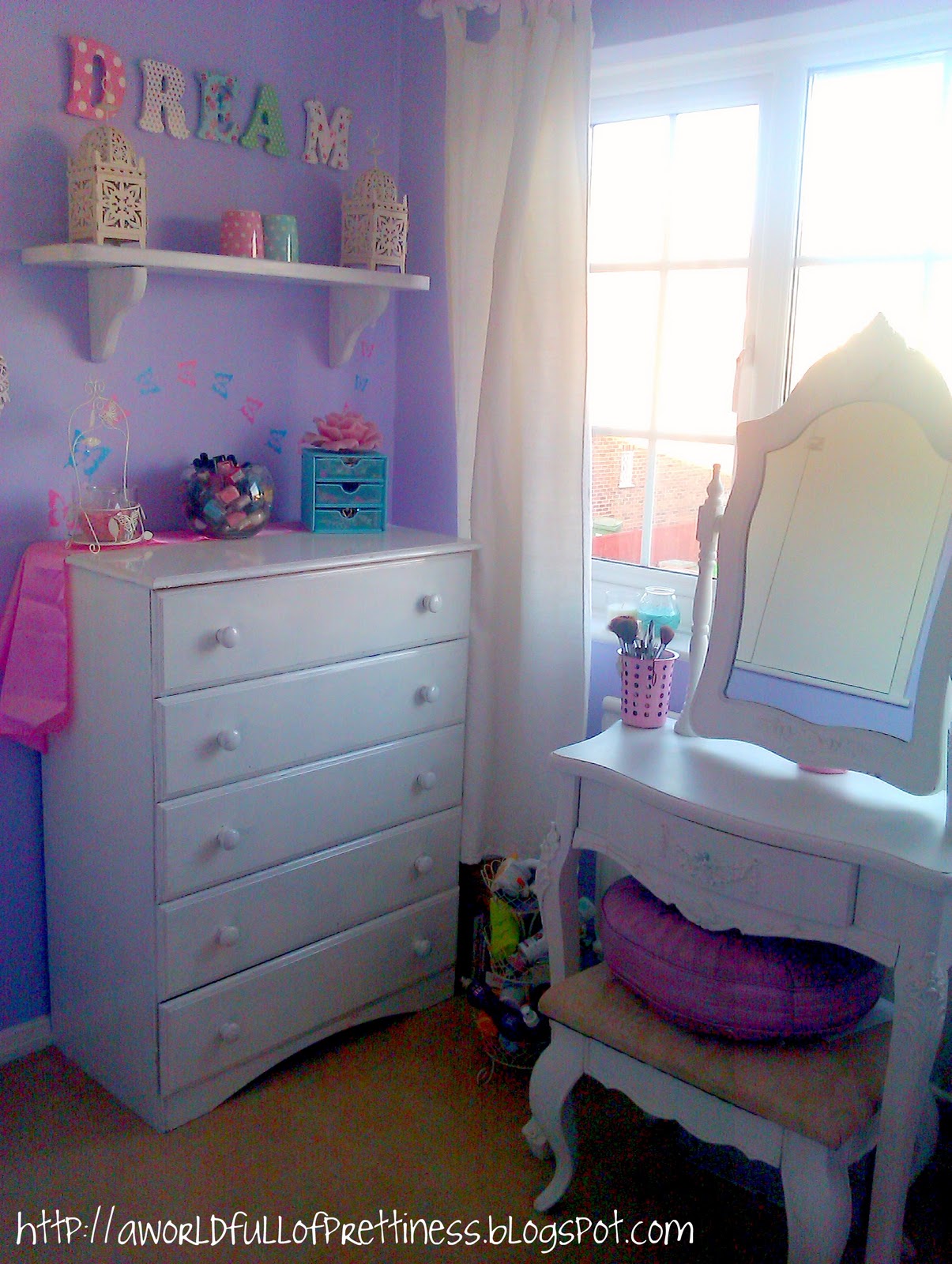 My Shabby Chic Dressing Room Storage Ideas A World Full Of