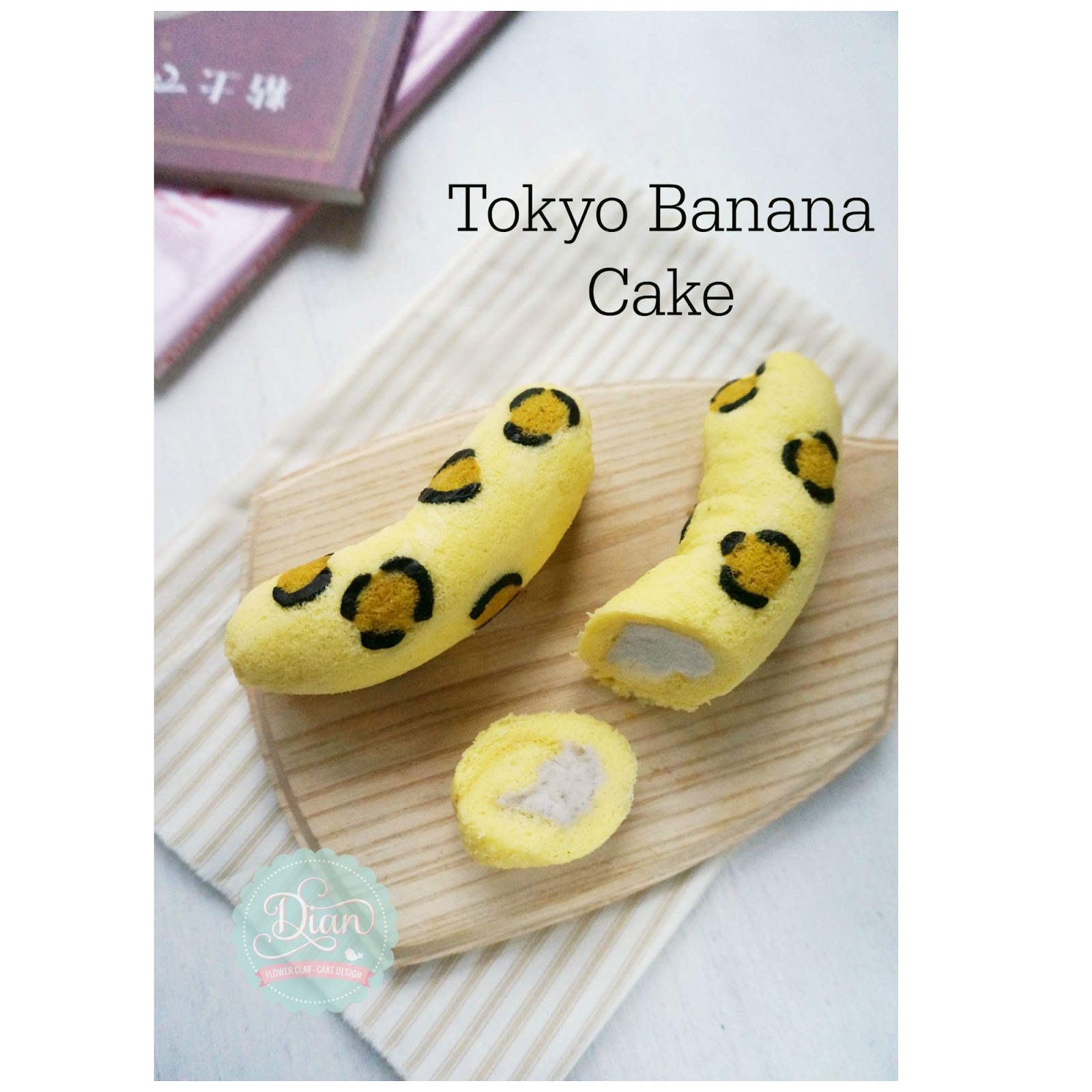 Dian Fiore e torta Tokyo Banana Cake