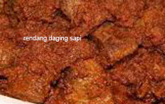 resep masakan indonesia rendang daging sapi spesial enak, gurih, lezat, praktis, mudah