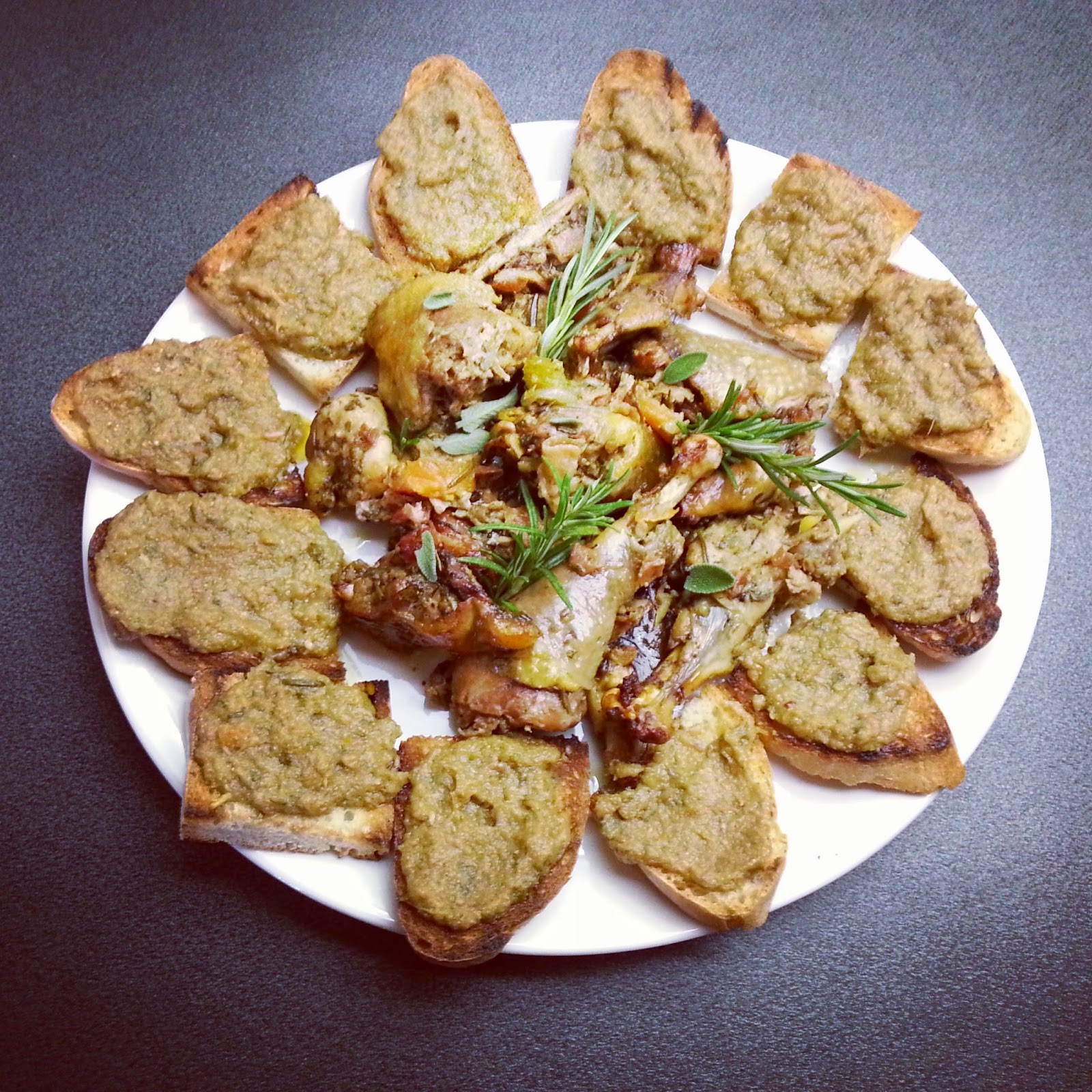 faraona alla ghiotta (guinea fowl to ghiotta)