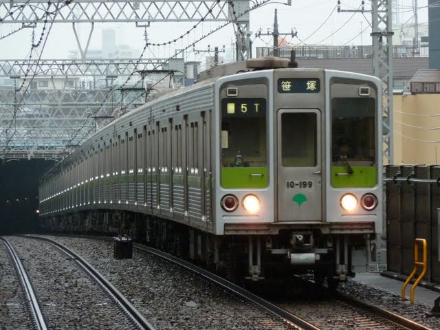 レール7～切符補充券珍行先～ 都営新宿線 京王線直通 各停 笹塚行き1 10000形190F