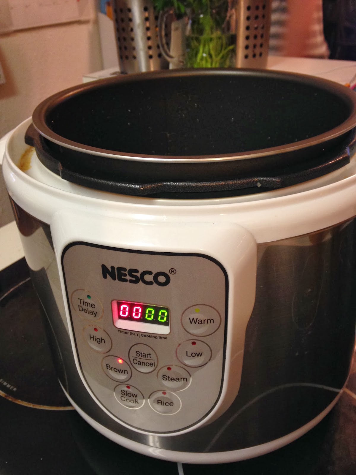 Tracy Cooks in Austin Bamboo steamer experiments over the Pressure