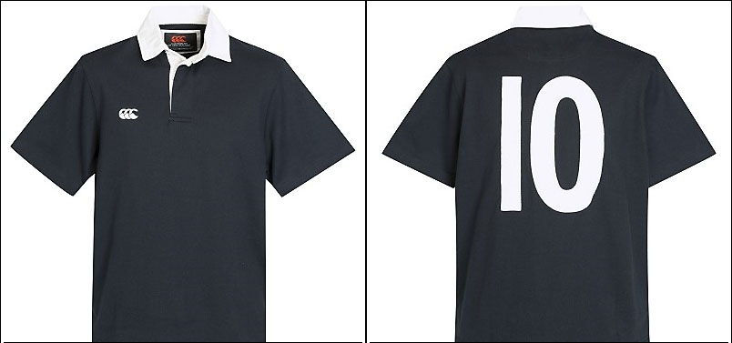 Black Rugby Shirt