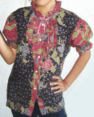 baju batik model remaja