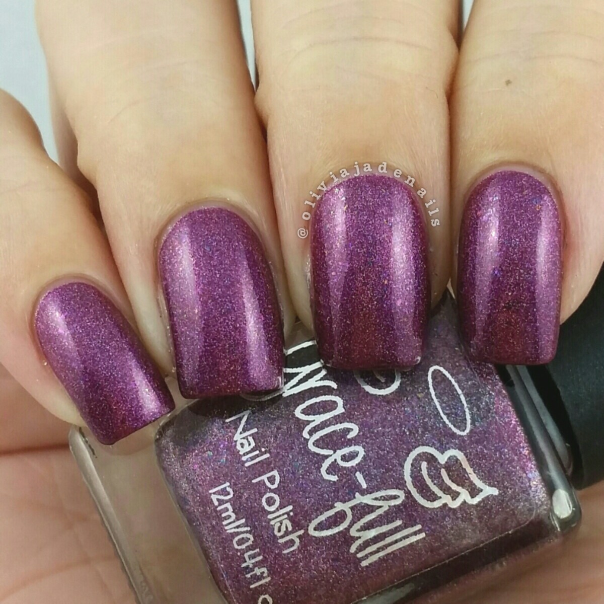 Grace-full Nail Polish Pinktopia swatched by Olivia Jade Nails