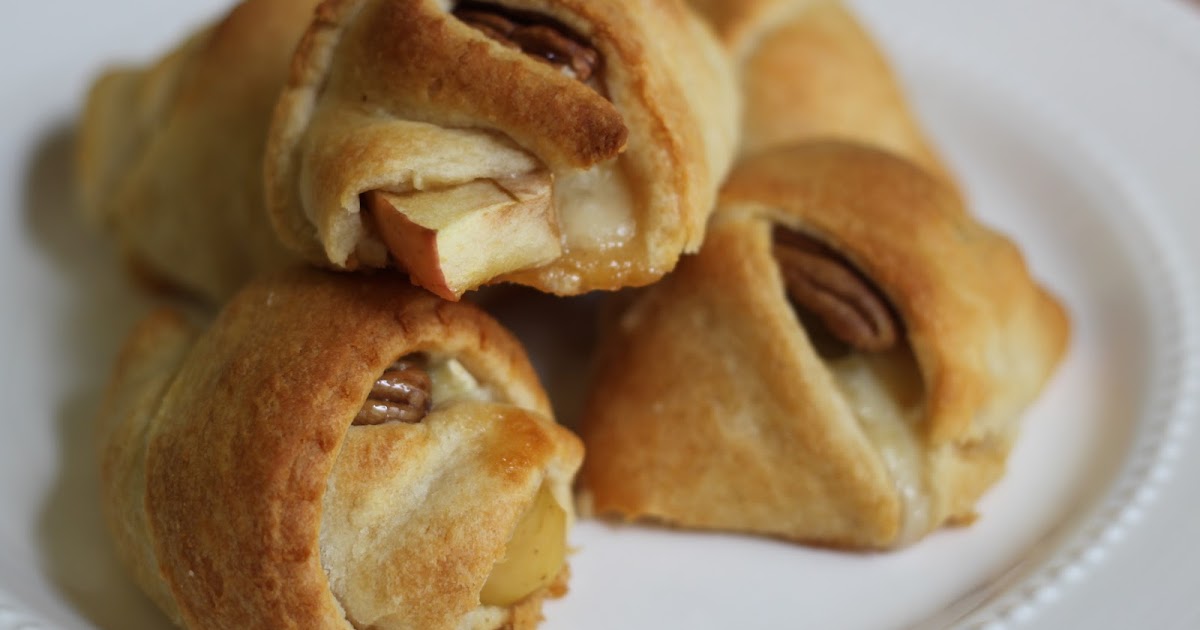 pec??n a recipe blog Apple Brie Wraps