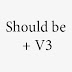 Use of "Should be + V3"