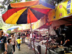 Food stall at Yangmingshan Taiwan