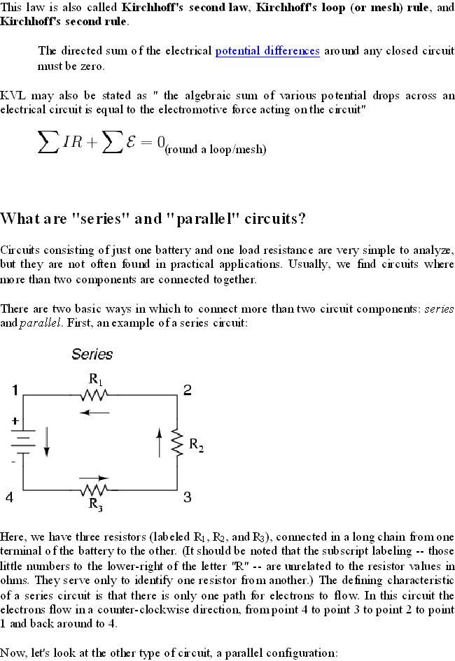 A MEDIA TO GET ALL DATAS IN ELECTRICAL SCIENCE BASICS OF Circuit Diagram