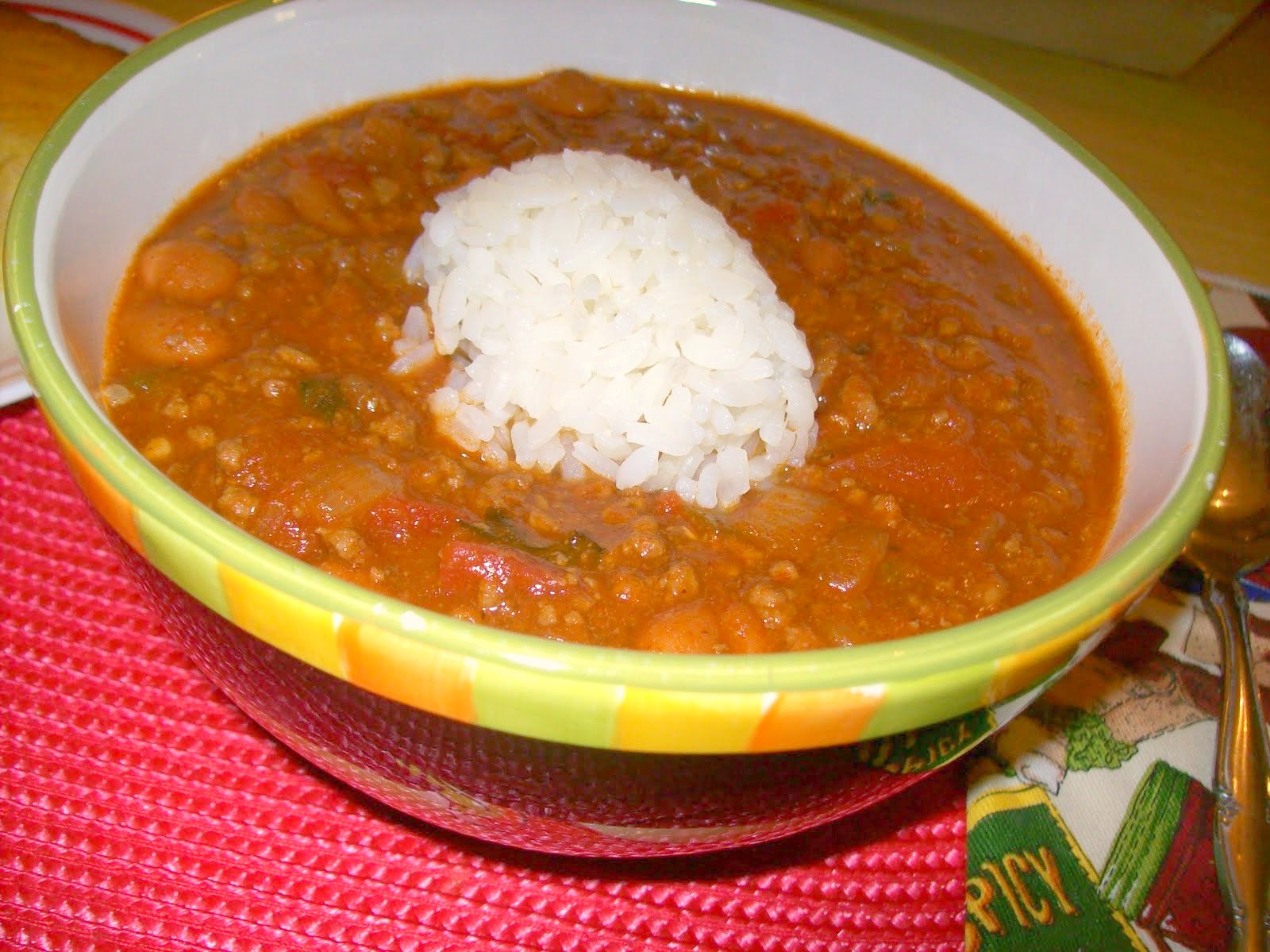 Cajun Delights South of the Border Chili w/ Jalapeno Cornbread