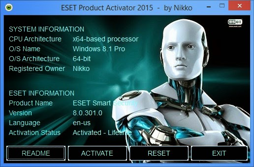Eset NOD32 Smart Security 7 x86-64 bit With Activator