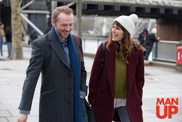 Simon Pegg and Lake Bell star in MAN UP. Simon Pegg Lake Bell Man Up 2015 movie still gsc