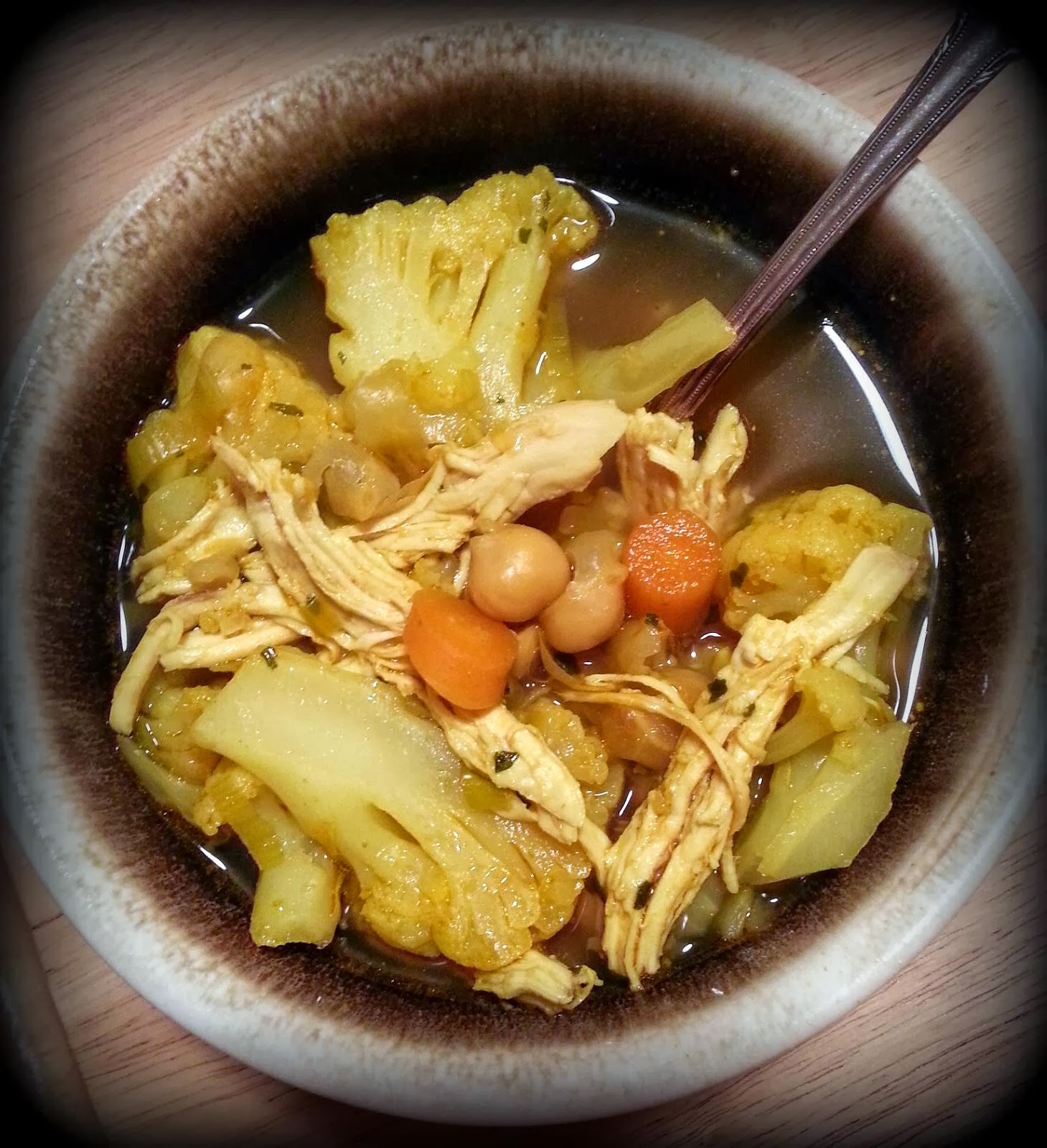 The Seasoned Chef Chicken Cauliflower Curry Soup