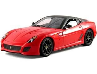 Hot Wheels Elite 1/18th Scale No. T6925 Ferrari 599 GTO Red