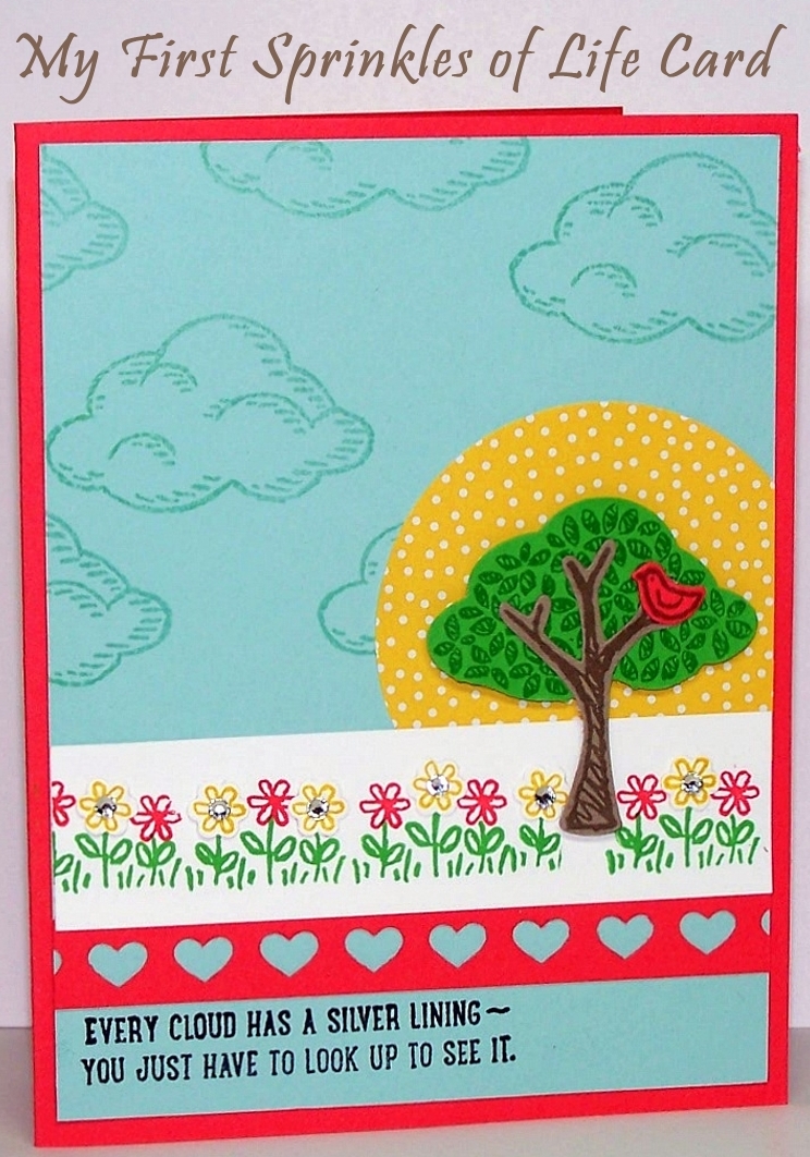 Create With Christy My First Sprinkles of Life Card