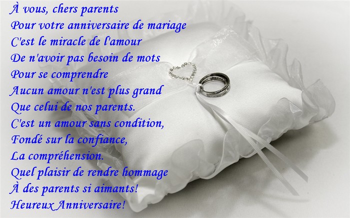 Texte Anniversaire De Mariage Pour Mes Dad And Mom Torie