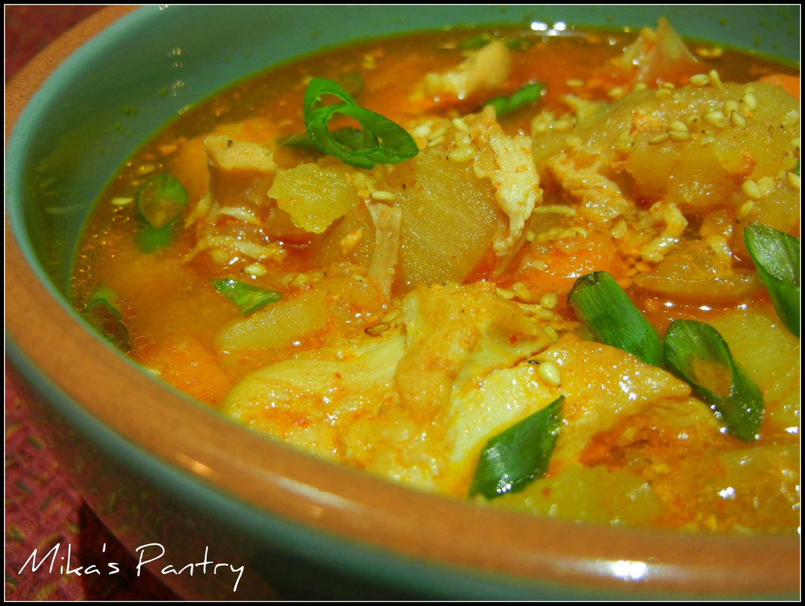 Mika's Pantry Slow Cooker Korean Spicy Chicken Stew (Dak Bokkeum Tang)