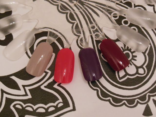 Nails Inc gel effect polish swatches