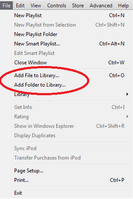 videos or songs to Ipad