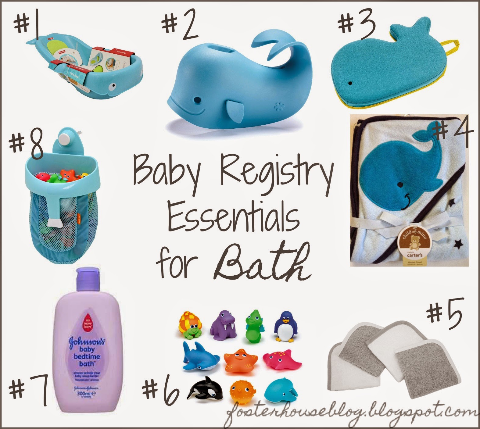 Foster House: Baby Registry Essentials: Bath